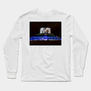 Clifford's Tower, York, Illuminations Long Sleeve T-Shirt